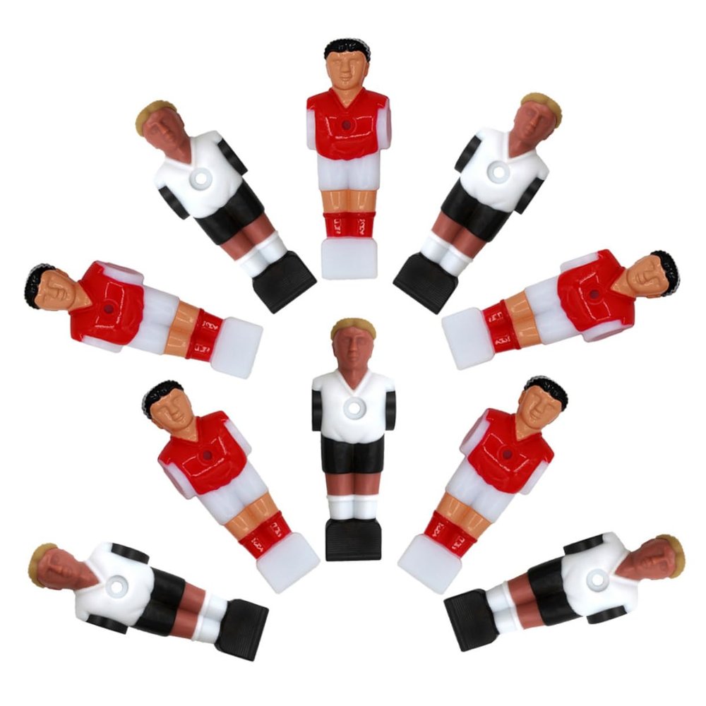 10pcs Foosball Figures Toys Football Players Toys Tabletop Soccer Players Table Football Boys