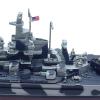 CHICHIYANG 1/1000 Scale WWII USS Alabama BB-60 Battleship Model Alloy High-Restored Nautical Ship Miniature for Desktop Ornament view 4