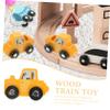 BCOATH 5pcs Wooden Train for Boys and Girls Educational Plaything Cute Animal Designs Compatible Stimulates Creativity and Imagination Safe and Lightweight Material view 3