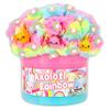 Axolotl Rainbow - Cloud Textured Slime - Handmade in USA - Dope Slimes - Pink/Blue/Yellow - 8 fl/oz view 1