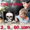1080 Pockets Card Binder 9 Pocket, Trading Card Binder with 60 Page Removable Sleeves, Zipper Card Book Album Holder[PROTECTIVE][PLEASANT TOUCH SURFACE] Skull view 2
