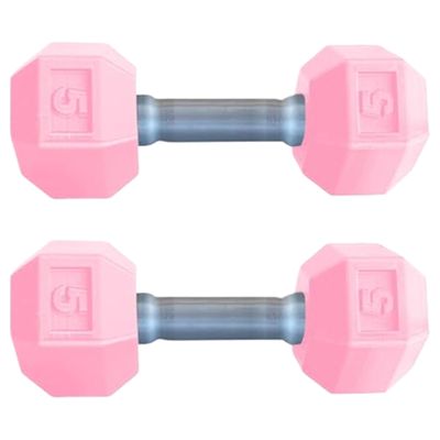 2 PCS Dumbbells for Baby Mini 1.8x4.7 in Silicone Hand Weight Lifting Set for Fitness Exercise Funny Sport Toys for Toddlers Ideal Gift (Style 1) Baby Dumbbell Toy Kids Dumbbells Set