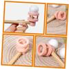 PACKOVE Wooden Floating Blowing Balls Kids Balancing Game 2pcs Handheld Toy for Birthday Parties view 3
