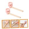 PACKOVE Wooden Floating Blowing Balls Kids Balancing Game 2pcs Handheld Toy for Birthday Parties view 4