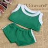 Clothes for for 17cm Dolls Sporty Style Clothes Accessories(No Doll Only Clothes), Fashion Cool Outfit Suitable for 6.69inch (17cm) Doll Soft Clothing Replacement view 1
