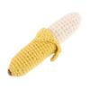 YARNOW Crochet Banana Rattle Soft Hand Bell for Boy Girl Safe Teething for Newborns Grasping for Little Hands view 1