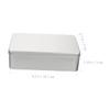 ABOOFAN 4pcs Lightweight Dice Storage Case Dice Boxes Pads Organizers for Classroom view 3