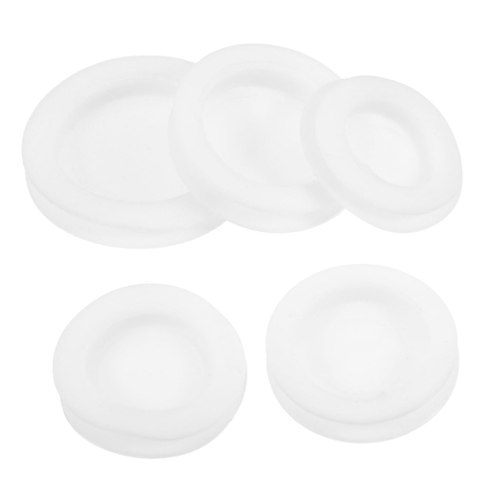 DIYEAH 5pcs Money Box Bottom Stoppers Piggy Bank Plug Replacement PVC Stopper Plugs for Savings Box Easy Fit Accessory