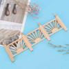 1:12 Doll's House Miniature Handrails Garden Accessory Balcony Decoration Toy view 3