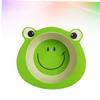 SOLUSTRE Kids Tableware Unbreakable Bamboo Fiber Bowl Toddler Dinnerware Suction (frog) view 2