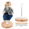 Hohopeti Stable Base Doll Display Holder Solid Doll Stand for Display Height up to Stylish and for Showcasing Your Collection view 2