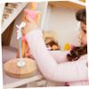 Hohopeti Stable Base Doll Display Holder Solid Doll Stand for Display Height up to Stylish and for Showcasing Your Collection view 3