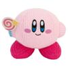 Tomy Nuiguru Knit Kirby Plushies - Hovering Kirby - Officially Licensed Crochet Gaming Plushies with Soft Knit Texture - Valentine's Day Gift for Gamers and Gaming Room Decor - 13 Inch view 1