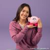 Tomy Nuiguru Knit Kirby Plushies - Hovering Kirby - Officially Licensed Crochet Gaming Plushies with Soft Knit Texture - Valentine's Day Gift for Gamers and Gaming Room Decor - 13 Inch view 4