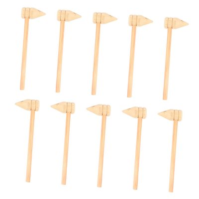CIYODO Wooden Hammers Toy Set of Mini Mallets Puzzle Hammering Pounding Toy Hammer Mallet for Boys and Girls