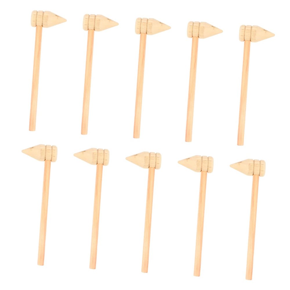 CIYODO Wooden Hammers Toy Set of Mini Mallets Puzzle Hammering Pounding Toy Hammer Mallet for Boys and Girls