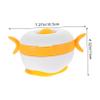 LIFKOME Boy Girl Insulation Bowl Boy Girl Serving Bowl Lid Material Easy to Hold for Meals view 2