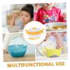 LIFKOME Boy Girl Insulation Bowl Boy Girl Serving Bowl Lid Material Easy to Hold for Meals view 4