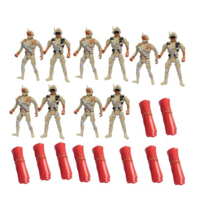 CORHAD 10pcs Parachute Soldiers Toys Flying Outdoor Playthings for Boys and Girls for Outdoor Games and Fun Parachute Activities
