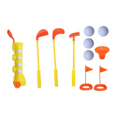 RNXRZANK Golf Kit with Mini and Balls Ideal for Young, Yellow