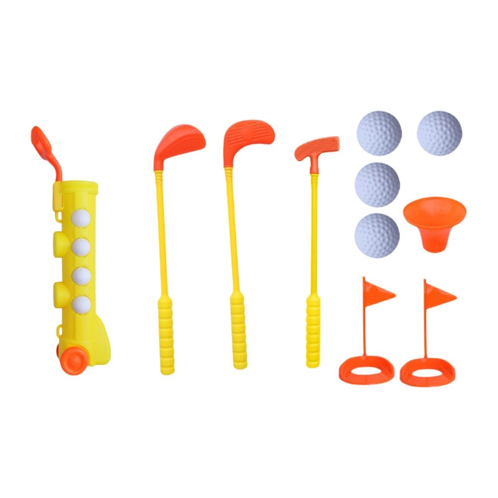 RNXRZANK Golf Kit with Mini and Balls Ideal for Young, Yellow