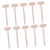 LIFKOME 10pcs Boys and Girls Diy Hammers Wood Cake Mallet Mini Hammer for Year Old Girl Toys view 1