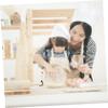 LIFKOME 10pcs Boys and Girls Diy Hammers Wood Cake Mallet Mini Hammer for Year Old Girl Toys view 3