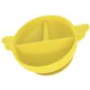 LIFKOME 1pc Silicone Bowl Three Compartments Divided Plate for Food Storage Easy to Clean Rice Fruit Soup and Vegetables view 1