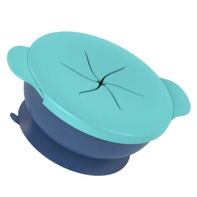 LIFKOME Suction Bowl Boys and Girls Silicone Plate Boys and Girls Tray Plate Suction for Feeding Safe Tableware