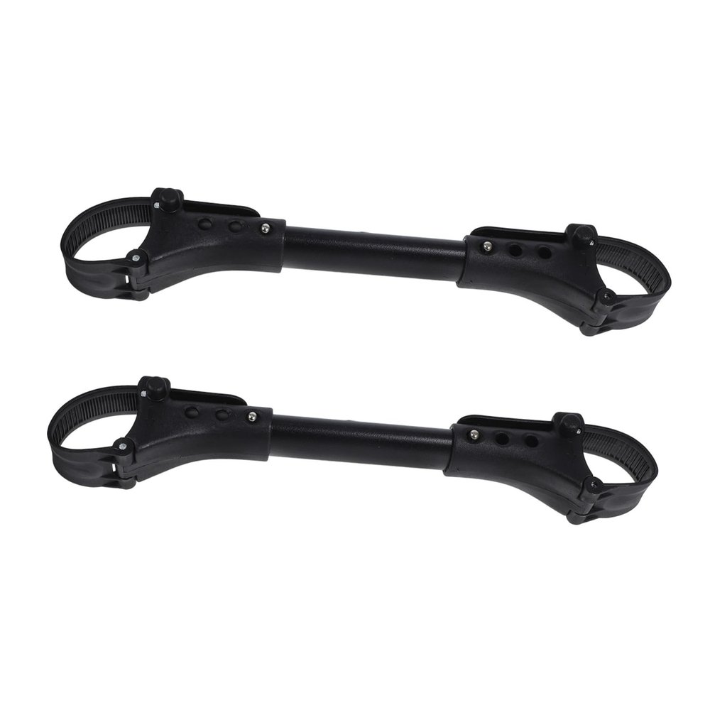 Sosoport 2pcs Stroller Connectors Dual Stroller Adapter for Outdoor Use Converts Two Single Twin Lightweight and Portable Design