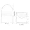 AUTSUPPL Coin Collection Supplies 150pcs Coin Sleeves Flap Closures for Collectors Jewelry Pouch view 2