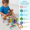 Montessori Wooden Hammering Toy  6-in-1 Xylophone, Pound Bench, Shape Sorter & Learning Tool for Toddlers | Educational Musical Toy for Boys & Girls Ages 15 | Develops Motor Skills & Sensory Play view 4