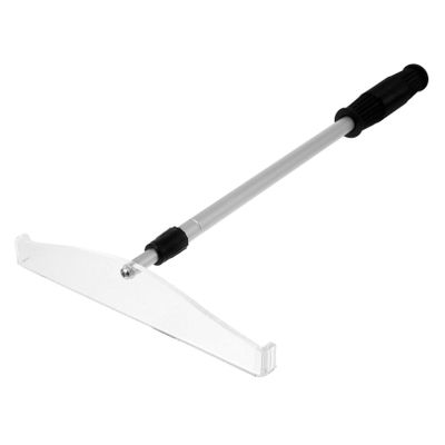 CORHAD Metal Poker Chip Rake Practical Collecting Rod for Poker Chips Card Games Accessory