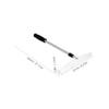 CORHAD Metal Poker Chip Rake Practical Collecting Rod for Poker Chips Card Games Accessory view 2