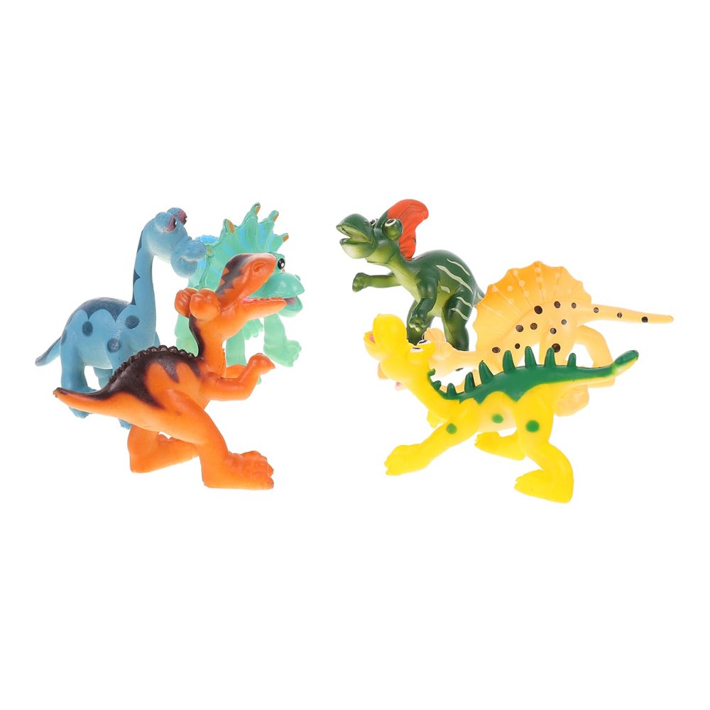 CIYODO 6Pcs Realistic Dinosaur Models Educational Dinosaur for Plaything for Imaginative Play and Learning for Birthday and Creative Fun