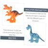 CIYODO 6Pcs Realistic Dinosaur Models Educational Dinosaur for Plaything for Imaginative Play and Learning for Birthday and Creative Fun view 2
