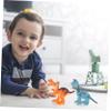CIYODO 6Pcs Realistic Dinosaur Models Educational Dinosaur for Plaything for Imaginative Play and Learning for Birthday and Creative Fun view 3