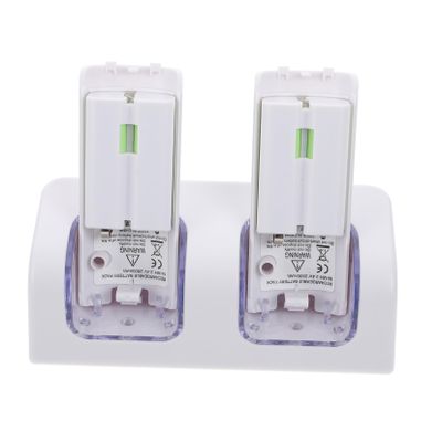FELTECHELECTR Controller Accessory Station Compact Design Rechargeable Batteries for