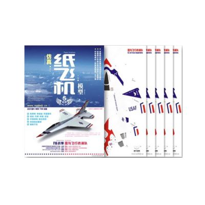 JunZheHub 3D Paper Aircraft Model Puzzle for Desk Display and Learning, F16 5pcs