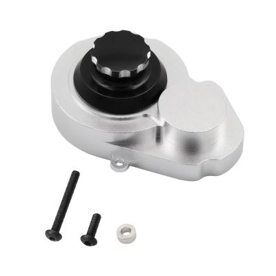 RC Upgrade Parts for Traxxas for Slash 2WD for Rustler for Stampede for Bandit 2WD for VXL 1/10 Metal Transmission Gear Cover Gearbox Shell 3792 RC Car Upgrade Parts(Black)