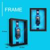 1 32 for Photo Frame Version Alloy Metal Sports Car Model Simulation 3D Racing Car Hanging Painting Decoration Simulation Vehicle Playset(White) view 4