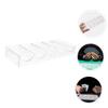 FELTECHELECTR 2pcs Professional Poker Chip Case Poker Chip Holder Tray Accessories Storage Box view 4
