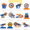 12pcs Dart War Party Honeycomb Centerpieces Dart Theme Centerpieces for Table War Party Decorations for Game Dart Party Dart War Theme Birthday Party Baby Shower Supplies view 2