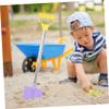 BCOATH 2pcs Boys and Girls Beach Shovel Toy Set Stainless Steel Creative Shovel Playthings for Girls Boys Random Color view 2