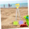 BCOATH 2pcs Boys and Girls Beach Shovel Toy Set Stainless Steel Creative Shovel Playthings for Girls Boys Random Color view 4