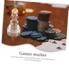 FELTECHELECTR Acrylic Poker Chip Win Marker Easy Use Poker Accessory for Wheel and Card Games for Indoor Outdoor Fun Suitable for Casual Competitive Play view 3