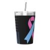 12oz Tumbler Sudden Infant Death Syndrome Awarenes Stainless Steel Cup With Straw And Lid Spill Proof Bulk Double Wall Vacuum Reusable Water Tumblers For Cold Hot Drink view 1