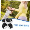 BESTonZON 5pcs Bean Bag Toys for Boys and Girls Throwing Game Bean Bags Outdoor Playthings Fun Sports Activity view 3