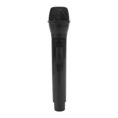 Pssopp Karaoke Microphone with Improve Your Performance, Switch Design, and Material for Stage Performances, Children's Toys (Black)