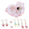 PRETYZOOM 1set No Piercing Clip Earrings Lightweight Comfortable Ear Clips for Little Girls for Parties Birthdays and Everyday Wear of Adorable Designs view 1
